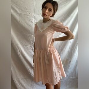 Pretty in Pink 80’s Baby Doll dress